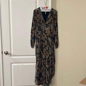 Free people long sleeved dress